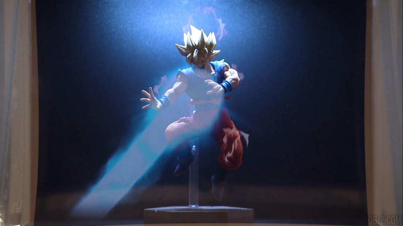 Dragon Ball : cette figurine holographique de Sangoku va vous époustoufler !