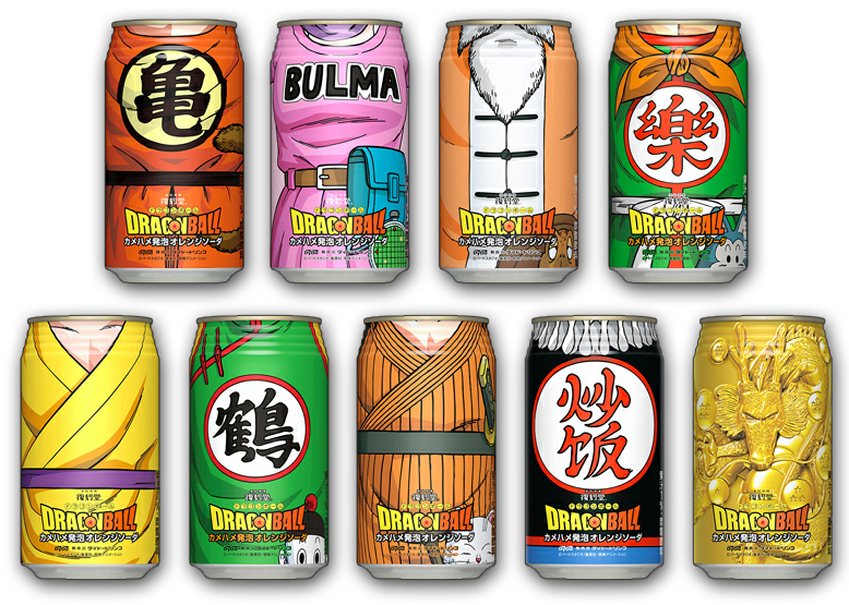Canettes Dragon Ball