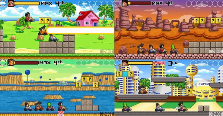 Dragon Ball Kart Maps