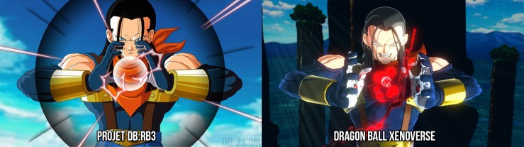 DBRB3 vs Dragon Ball Xenoverse