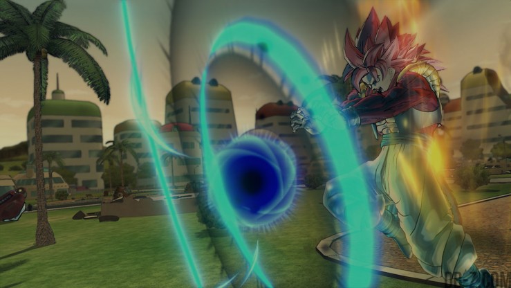 Dragon Ball Xenoverse : Gogeta SS4 + Omega Shenron