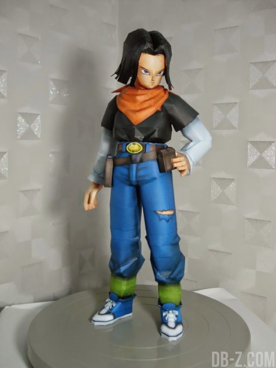 Dragon Ball Papercraft : Cybrog N°17