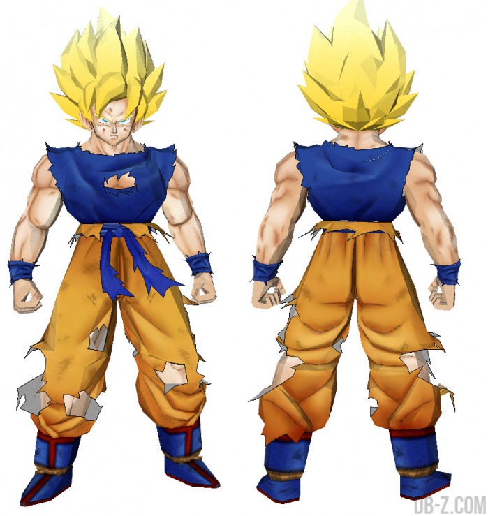 Dragon Ball Papercraft : Goku Super Saiyan