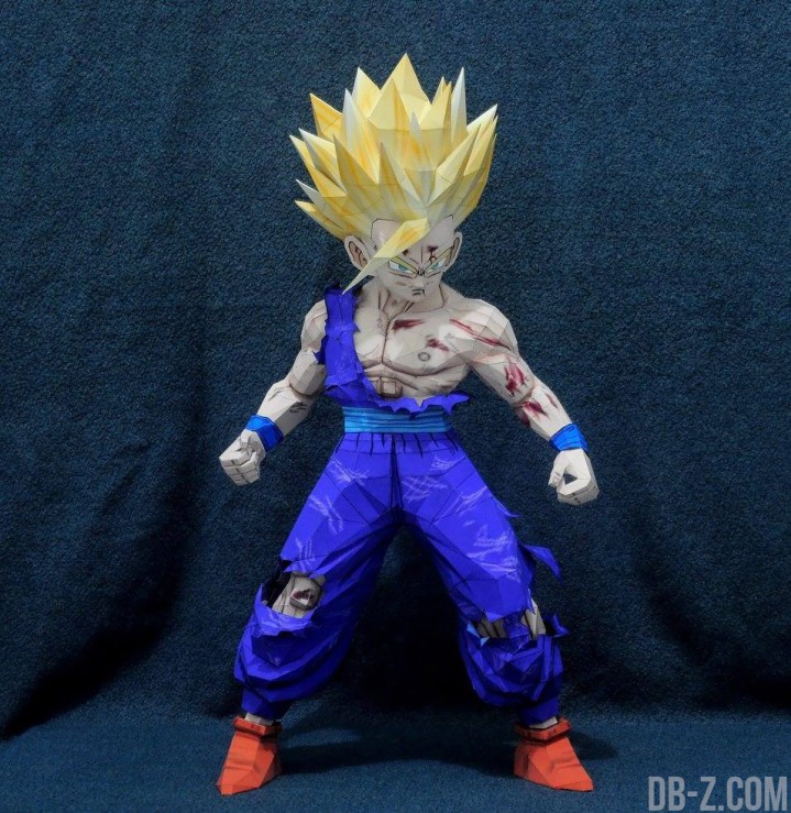 Dragon Ball Papercraft : Gohan Super Saiyan 2