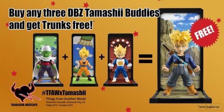 Tamashii Buddies Trunks