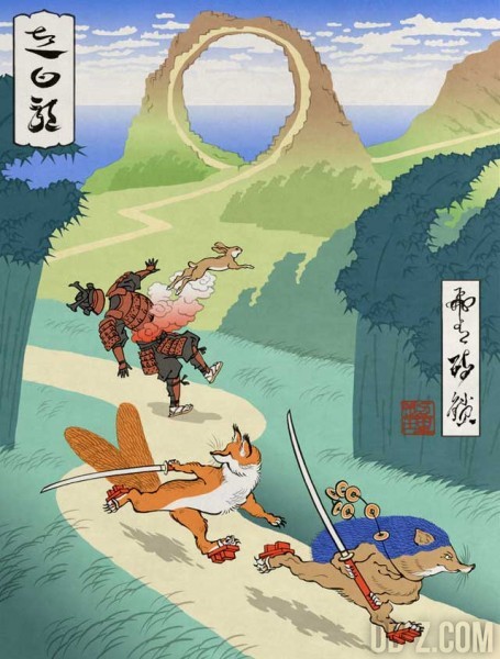 Sonic Ukiyoe