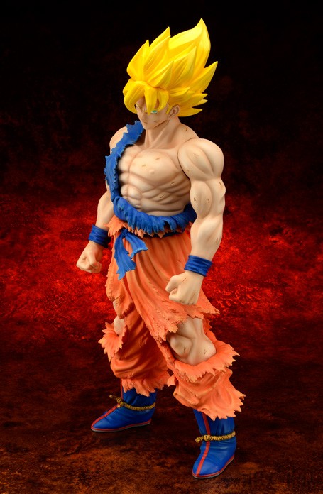 figurine gigantic series super saiyan goku