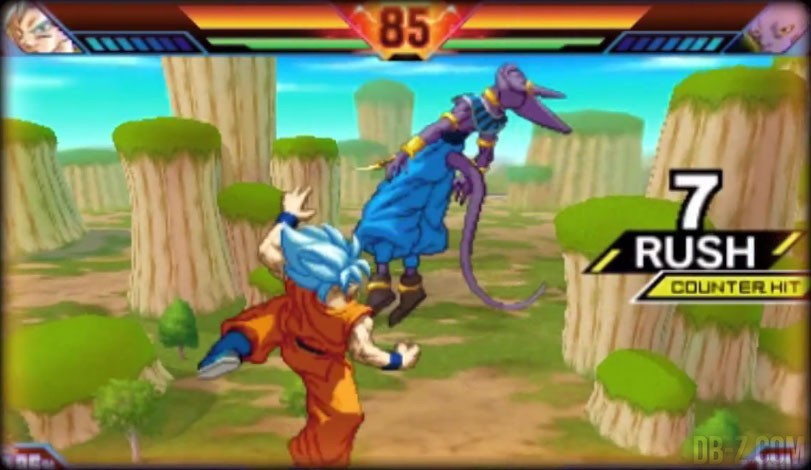 Dragon Ball Z Extreme Butoden : Goku SSGSS, Beerus