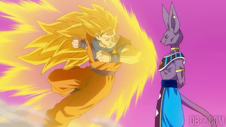 Goku Super Saiyan 3 vs Beerus