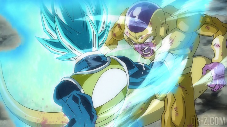 Vegeta SSGSS vs Golden Freezer