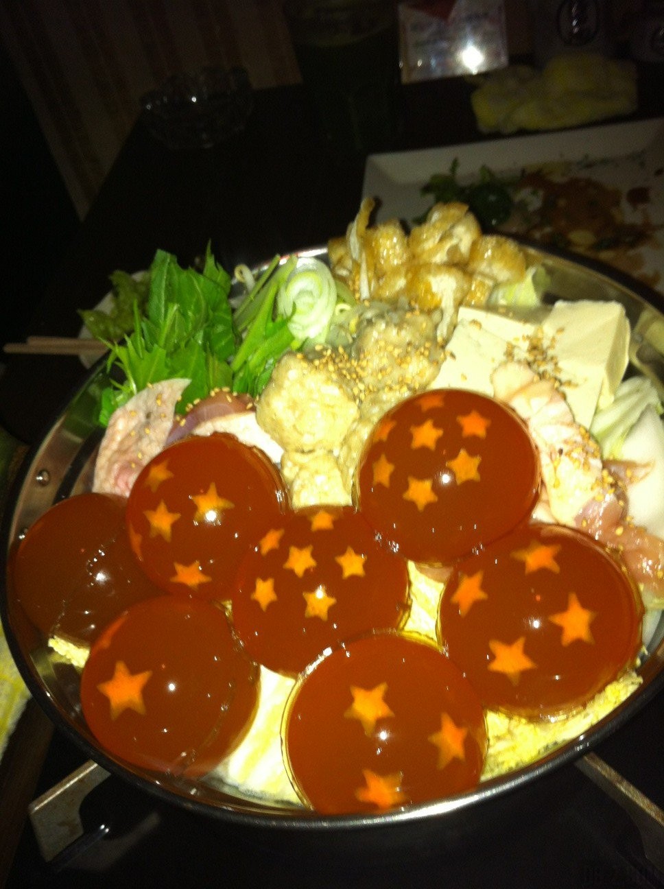 Les 7 Dragon Balls au menu de ce restaurant