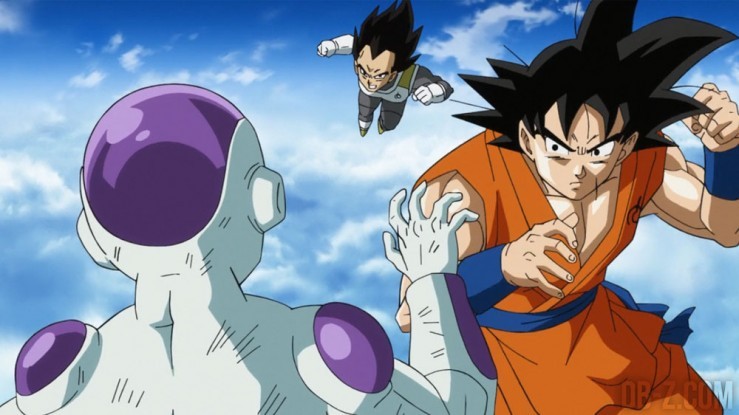 Dragon Ball Super : Vegeta Goku Freezer