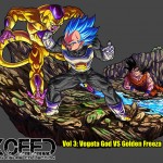 XRF SSGSS VEGETA vs GOLDEN FREEZER Resine