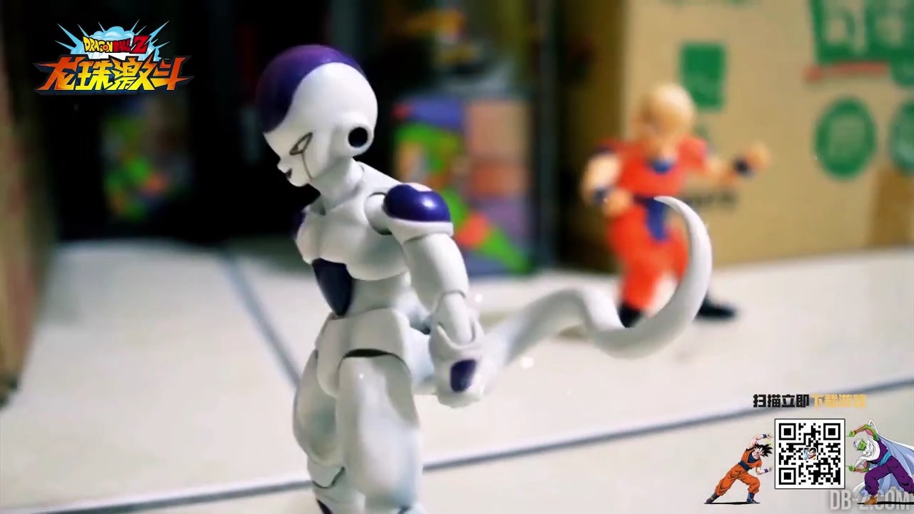 Stop Motion Goku Vegeta Vs Freezer