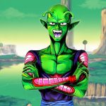 Body-Painting Piccolo Dragon Ball