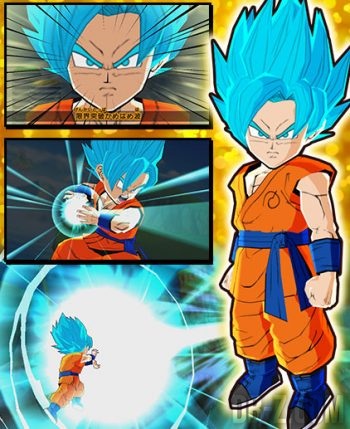 Dragon Ball Fusions SSGSS Goku