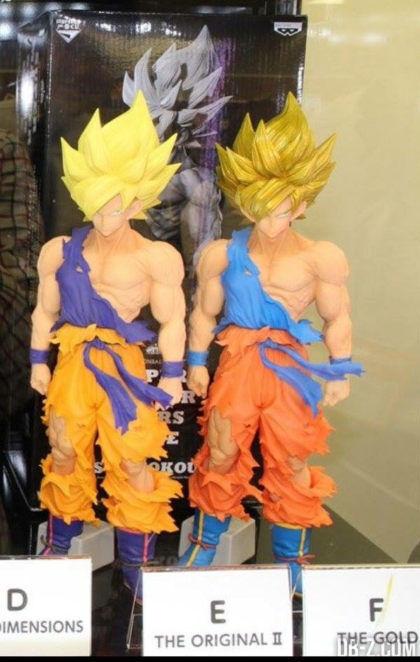 Figurine Super Master Stars Piece Son Goku Two Dimensions - DBZ 2016 Occasion