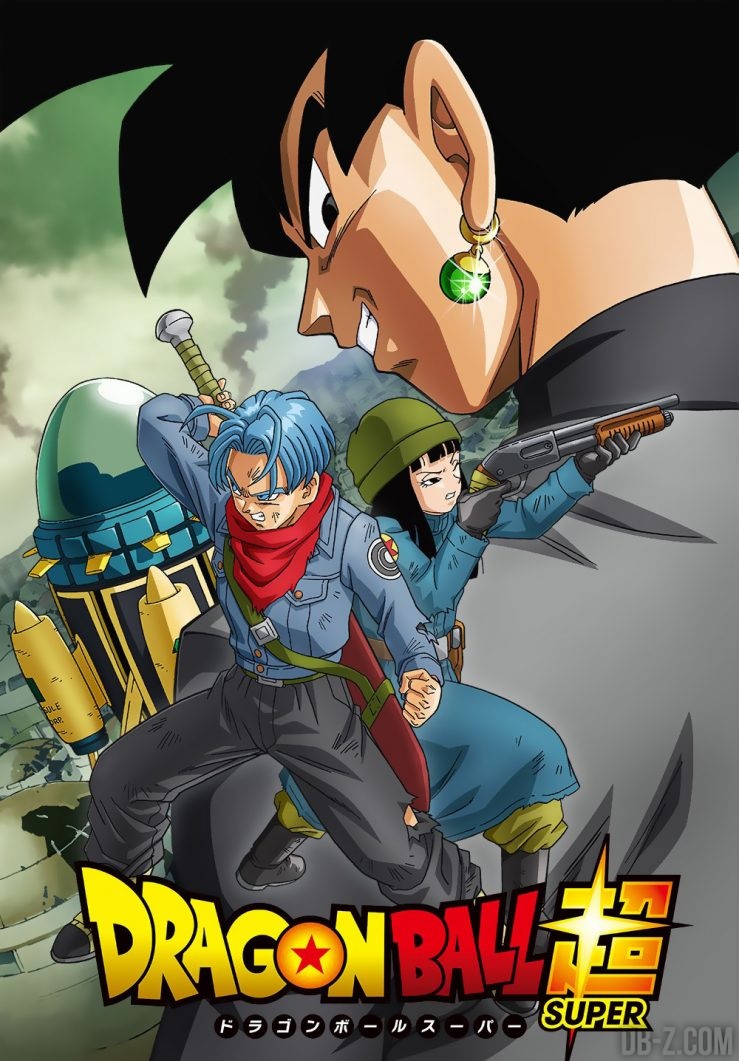 Dragon Ball Super Poster Mirai Trunks Black Goku