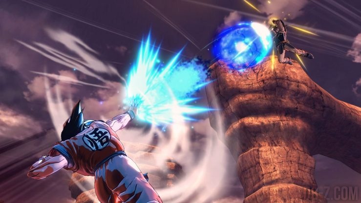 Goku vs Turles dans Dragon Ball Xenoverse 2