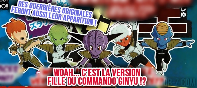 Commando Ginyu version féminine