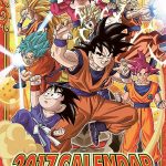 Calendrier 2017 Dragon Ball Super