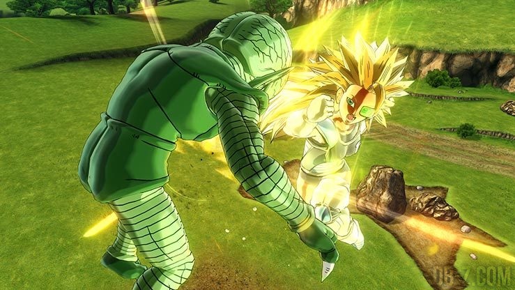 Xenoverse 2 - Avatar Super Saiyan 3 vs Saibaiman