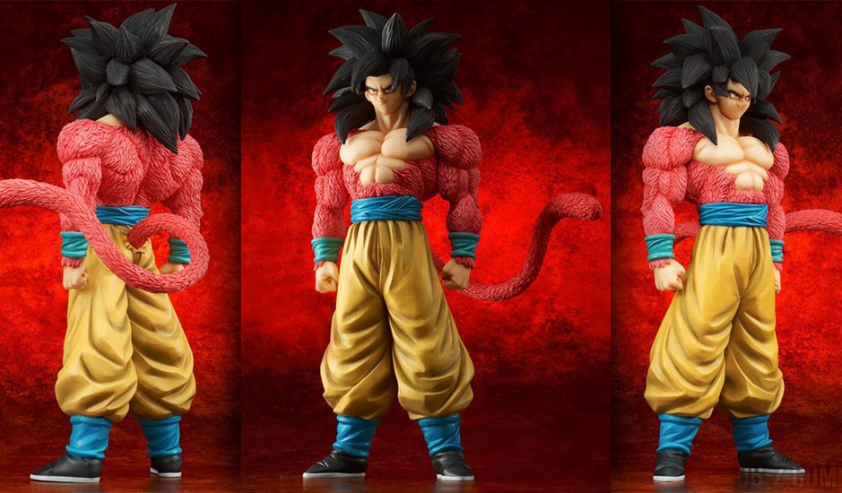 Review Boneco do Goku SSJ4 GIGANTE - Giochi Preziosi 