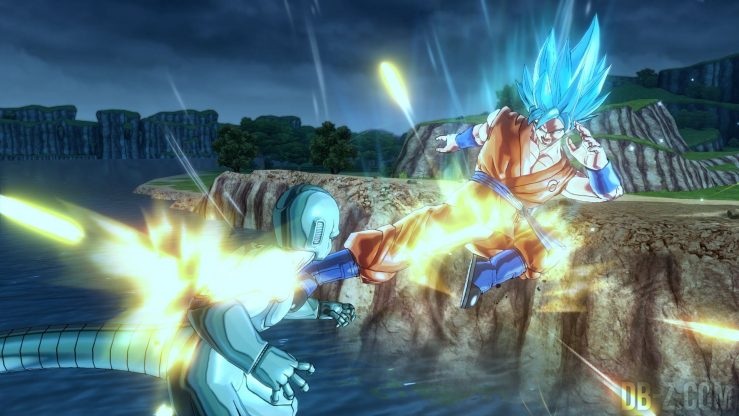 Dragon Ball Xenoverse 2 : Goku SSGSS vs Metal Cooler