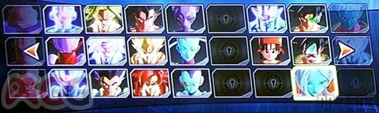 Dragon Ball Xenoverse : Roster / Liste des personnages (4)