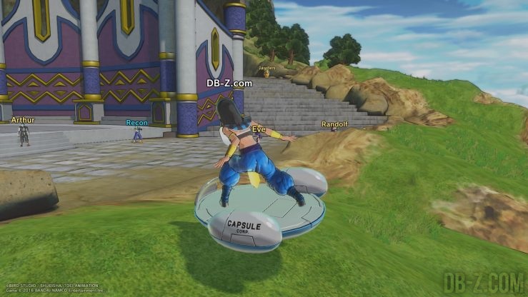 DRAGON BALL XENOVERSE 2 - Hoverboard