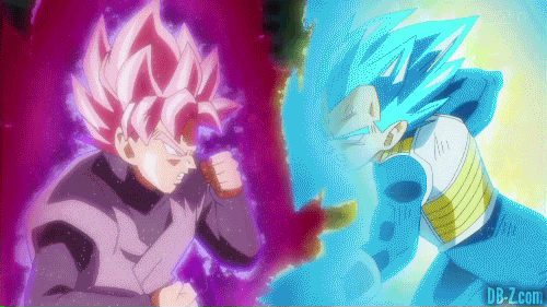Goku et Vegeta vs Black et Zamasu