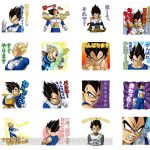 Stickers Vegeta LINE