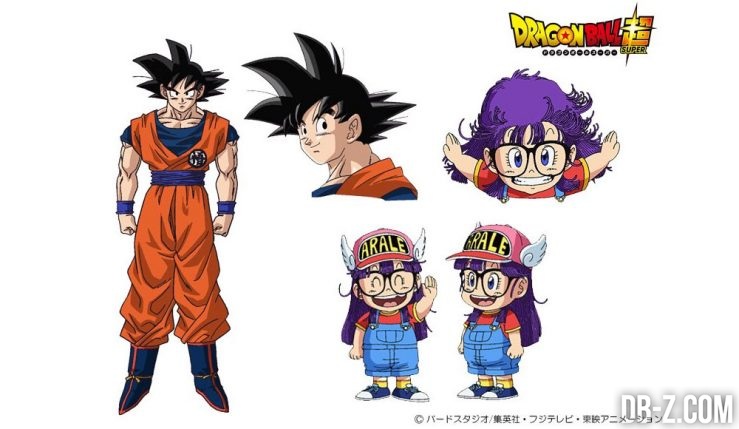 Croquis Goku & Arale