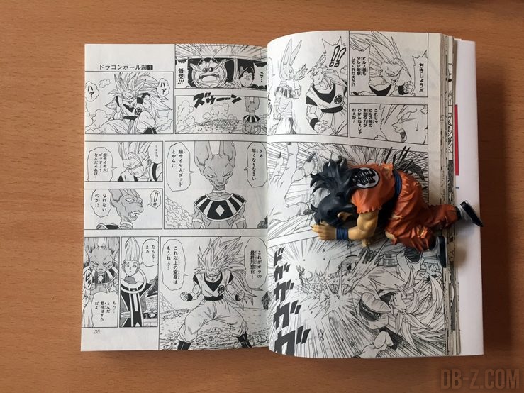 Taille du manga Dragon Ball Super