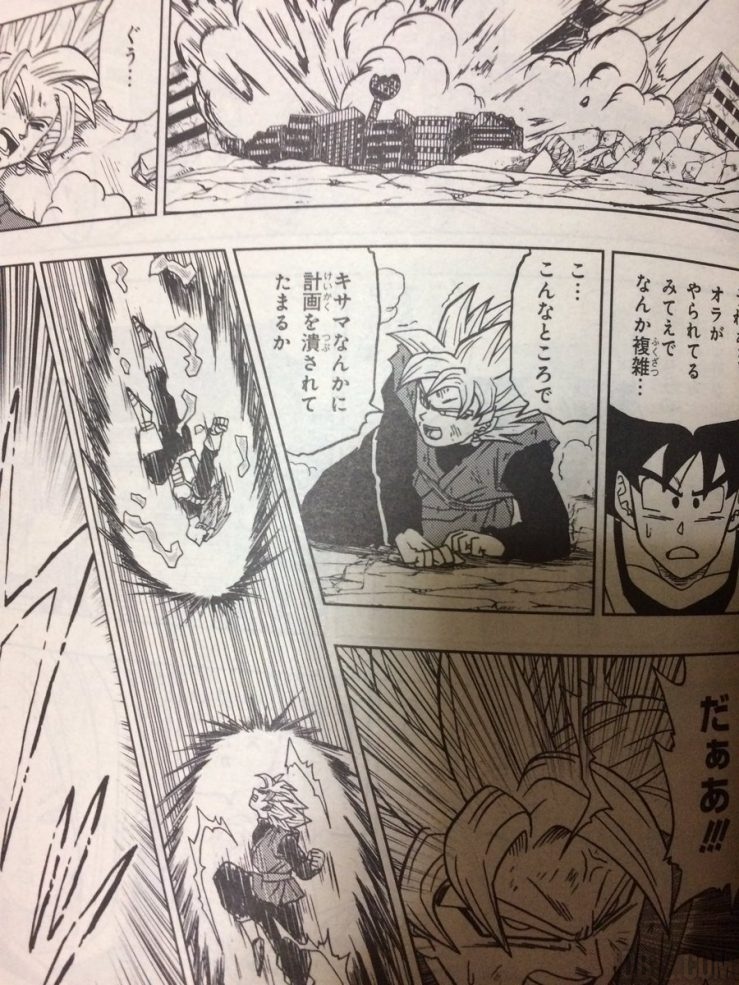 Black VS Vegeta Blue chapitre 19 Dragon Ball Super