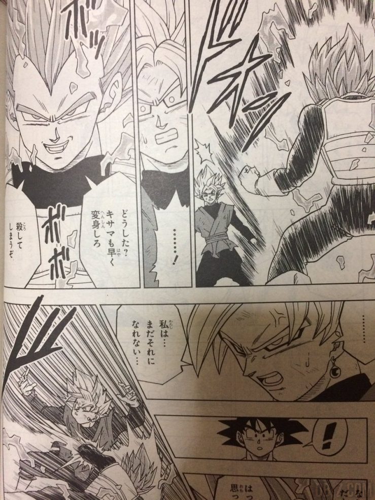 Black VS Vegeta chapitre 19 Dragon Ball Super