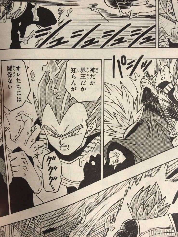 Black contre Vegeta chapitre 19 Dragon Ball Super