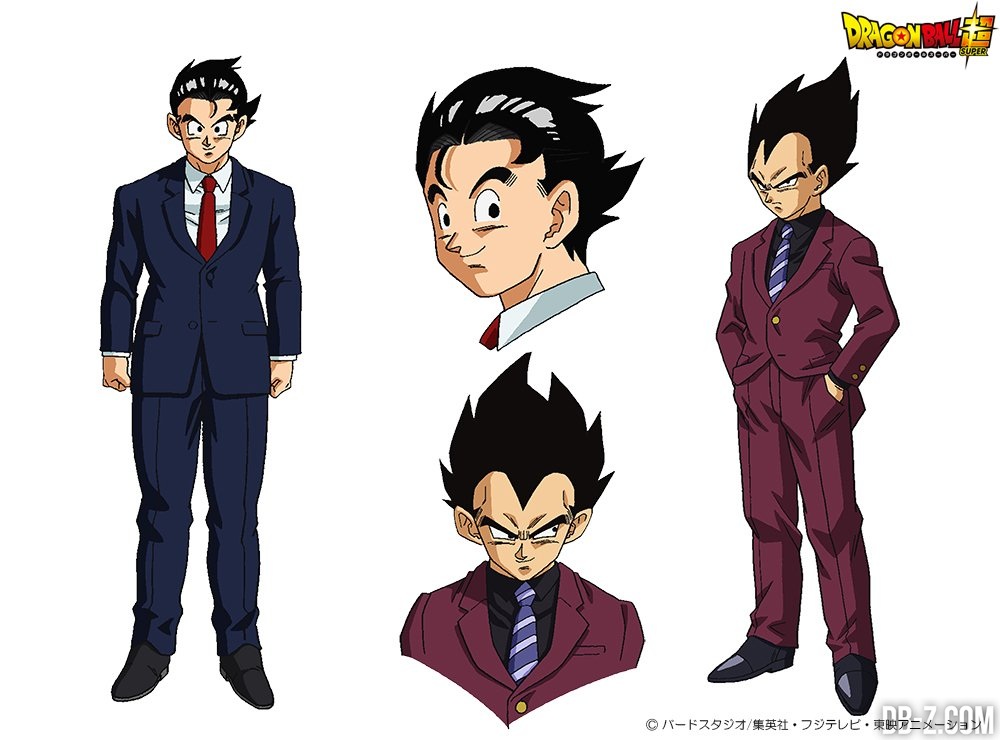 Goku & Vegeta en costume