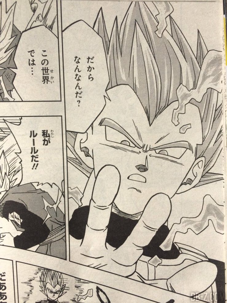 Vegeta SSGSS chapitre 19 Dragon Ball Super