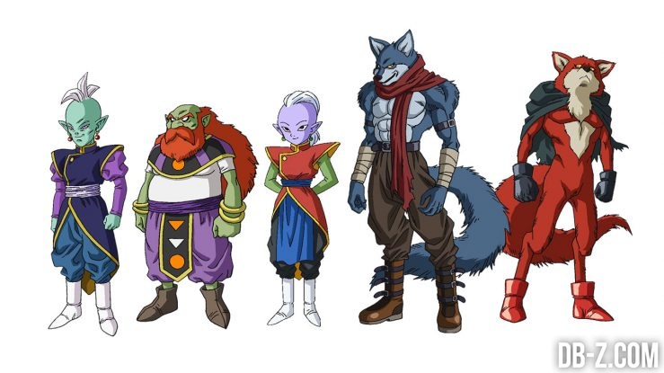 Dragon Ball Super - Presentation nouveaux personnages