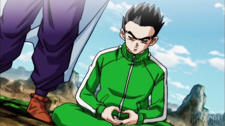 Gohan s'entraîne dans Dragon Ball Super