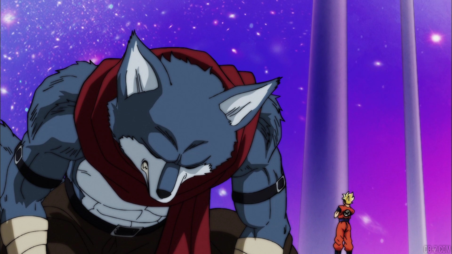 Bergamo Dragon Ball. Zeno vs Goku.