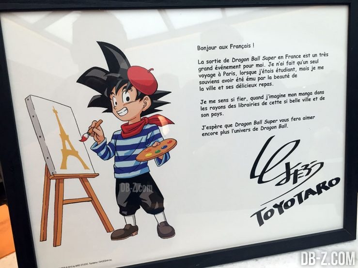 Message de Toyotaro en Français