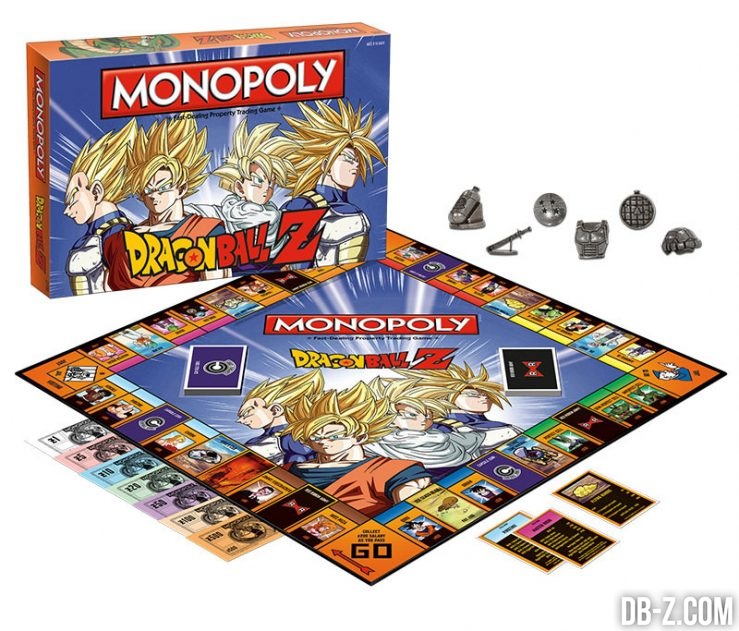 Monopoly Dragon Ball Z : Set complet