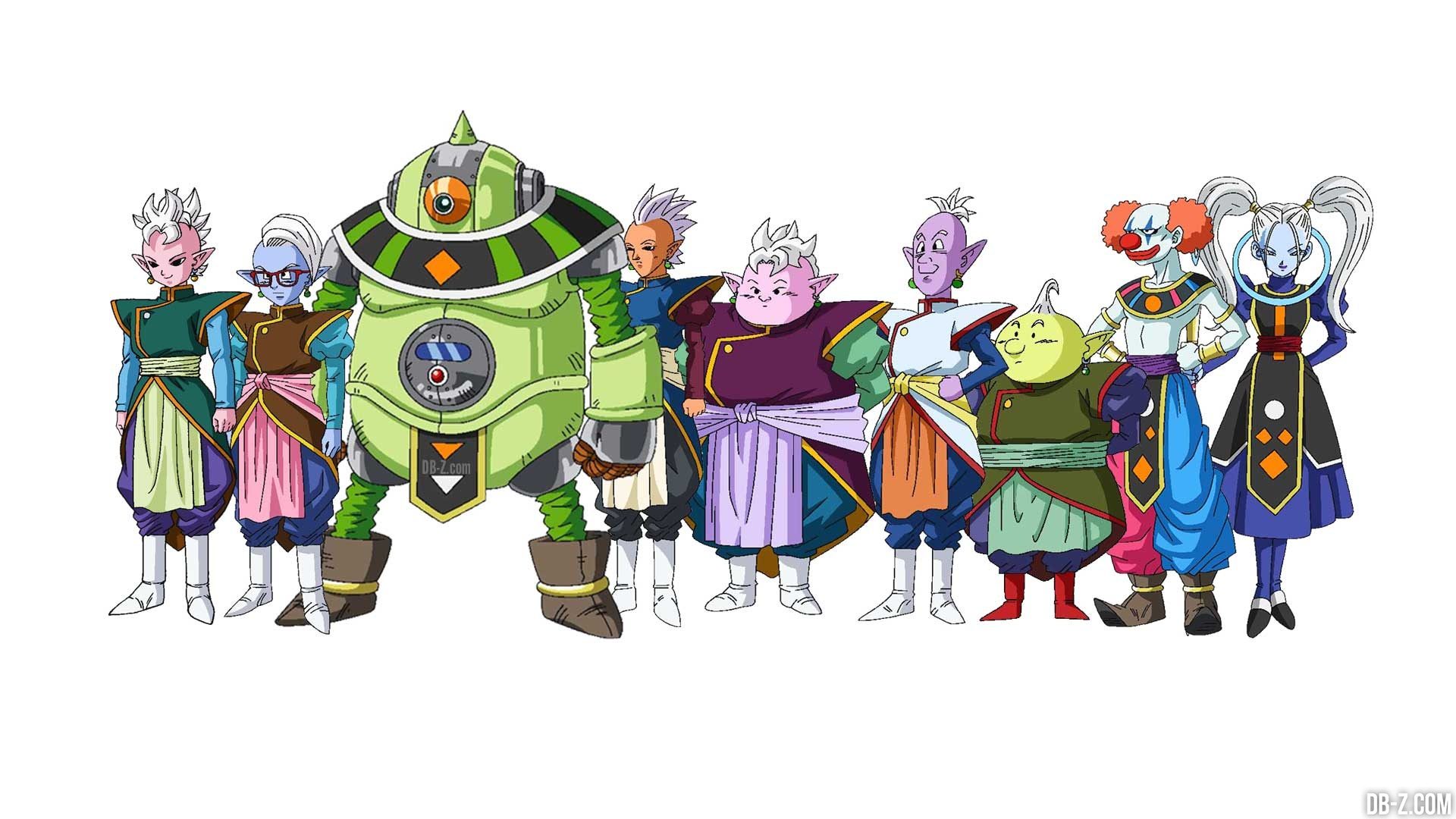 Dragon Ball Super Nouveaux personnages (partie 3)