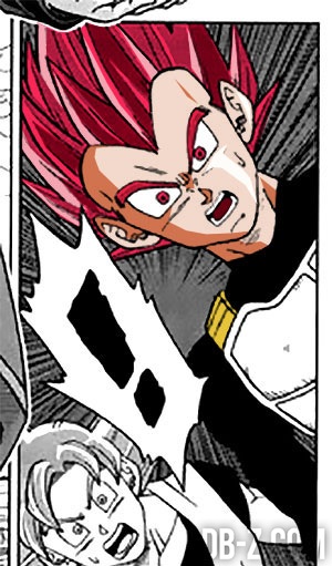Super Saiyan God Vegeta