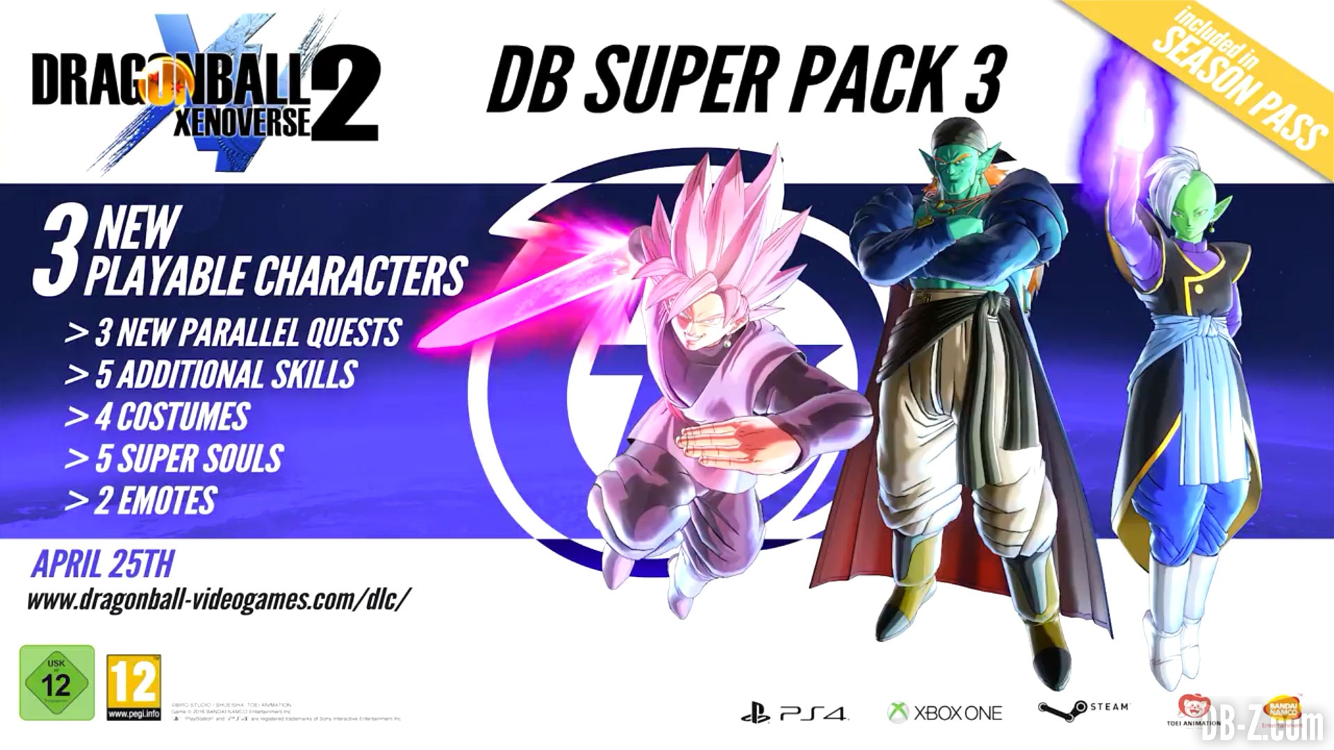 Dragon Ball Xenoverse 2 (DLC 3) : Gameplay et Date de ...