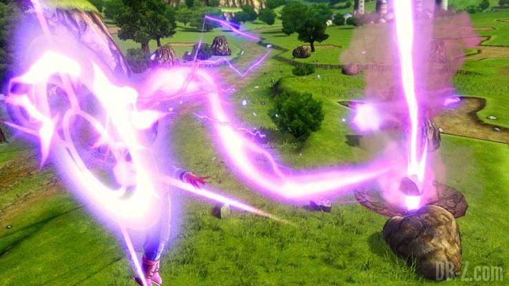 Dragon Ball Xenoverse 2 - L'Avatar utilise la Foudre de l'Absolution
