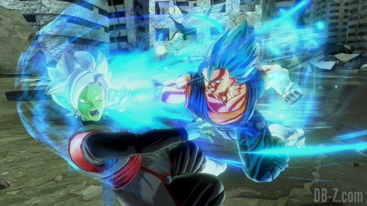 Dragon Ball Xenoverse 2 - Super Poing de Dieu de Vegetto Blue