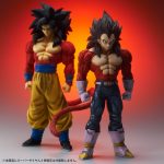 Gigantic Series Goku & Vegeta Super Saiyan 4